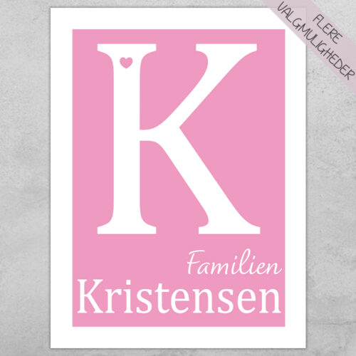 Plakat - personlige plakater - plakater - stort udvalg hos Hjemlux.dk