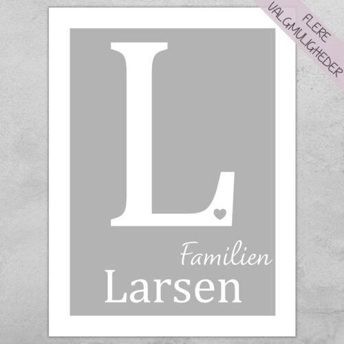 Plakat - personlige plakater - plakater - stort udvalg hos Hjemlux.dk