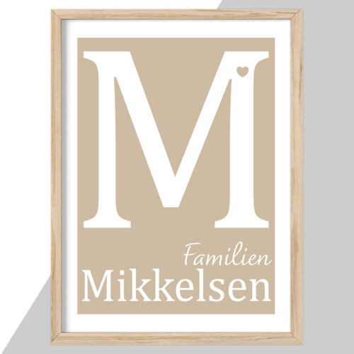 Plakat - personlige plakater - plakater - stort udvalg hos Hjemlux.dk