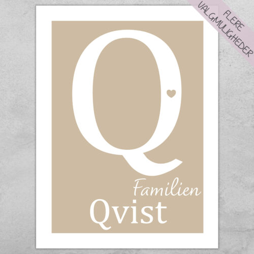 Plakat - personlige plakater - plakater - stort udvalg hos Hjemlux.dk