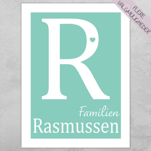 Plakat - personlige plakater - plakater - stort udvalg hos Hjemlux.dk