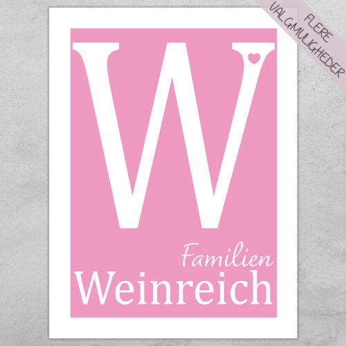 Plakat - personlige plakater - plakater - stort udvalg hos Hjemlux.dk