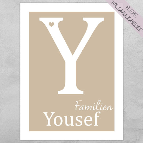 Plakat - personlige plakater - plakater - stort udvalg hos Hjemlux.dk