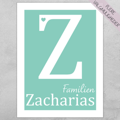 Plakat - personlige plakater - plakater - stort udvalg hos Hjemlux.dk