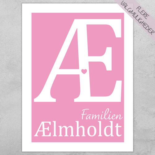 Plakat - personlige plakater - plakater - stort udvalg hos Hjemlux.dk