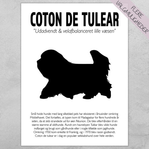Plakat - personlige hunde plakater - stort udvalg hos Hjemlux.dk