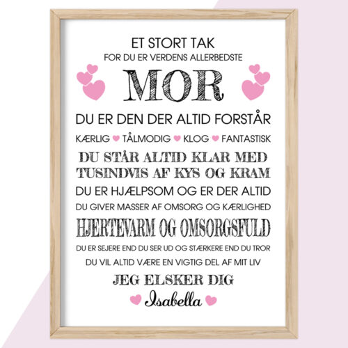 Plakat - personlige plakater - plakater - stort udvalg hos Hjemlux.dk