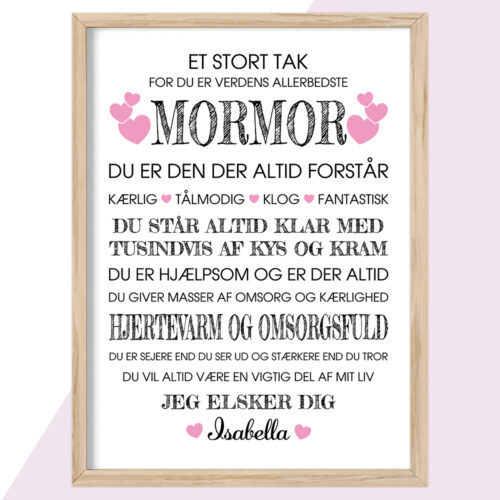Plakat - personlige plakater - plakater - stort udvalg hos Hjemlux.dk