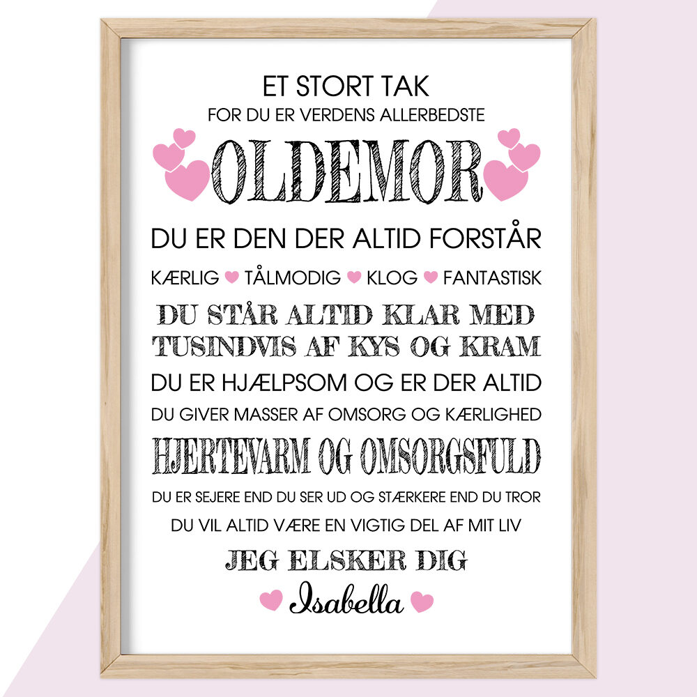 Plakat - personlige plakater - plakater - stort udvalg hos Hjemlux.dk