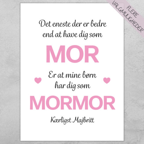 Plakat - personlige plakater - plakater - stort udvalg hos Hjemlux.dk