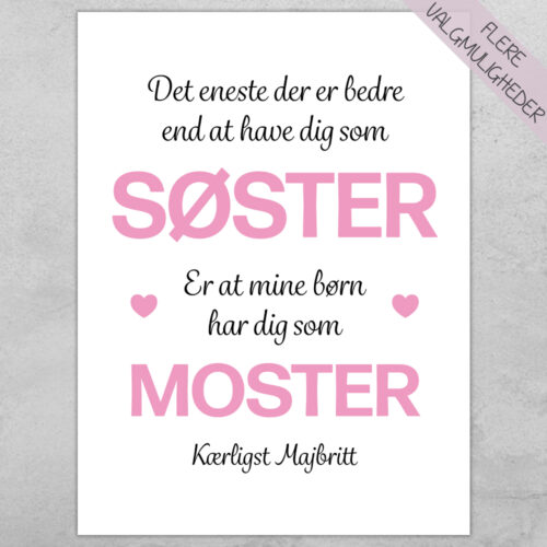 Plakat - personlige plakater - plakater - stort udvalg hos Hjemlux.dk