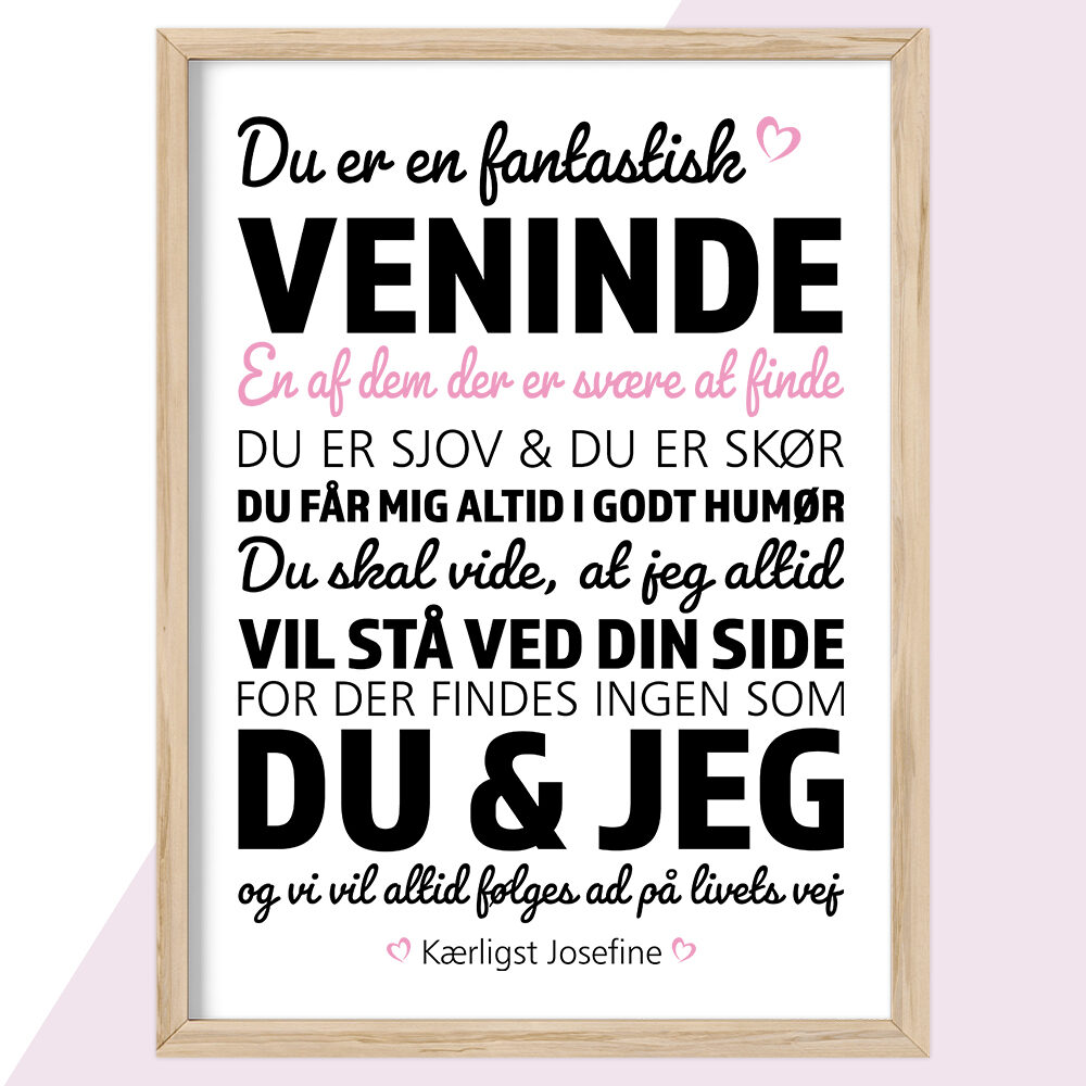 Plakat - personlige plakater - plakater - stort udvalg hos Hjemlux.dk