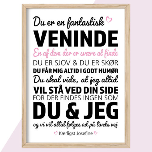 Plakat - personlige plakater - plakater - stort udvalg hos Hjemlux.dk
