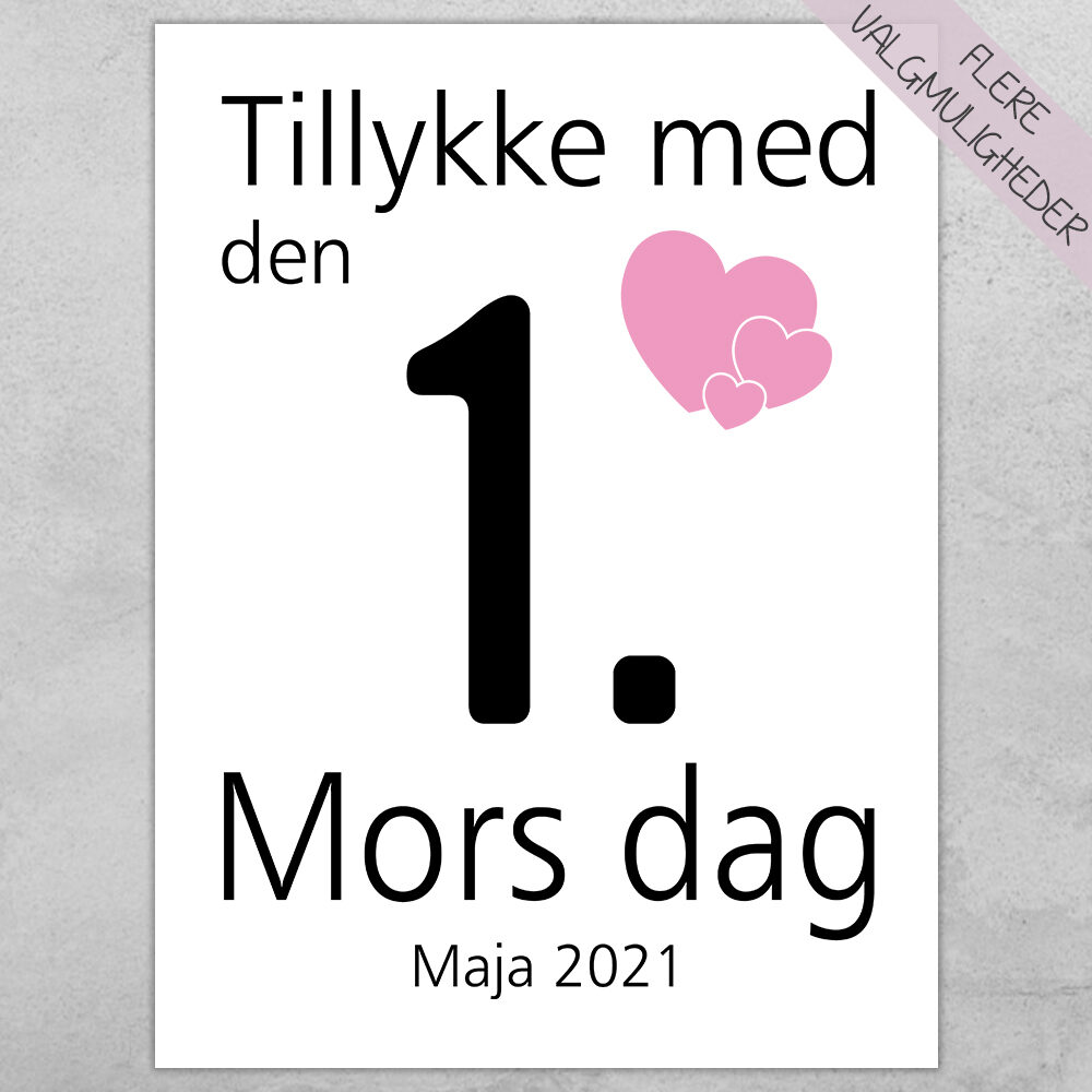 Plakat - personlige plakater - plakater - stort udvalg hos Hjemlux.dk