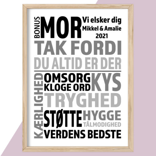 Plakat - personlige plakater - plakater - stort udvalg hos Hjemlux.dk