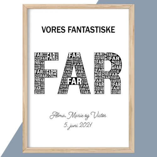 Plakat - personlige plakater - plakater - stort udvalg hos Hjemlux.dk