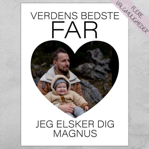 Plakat - personlige plakater - plakater - stort udvalg hos Hjemlux.dk