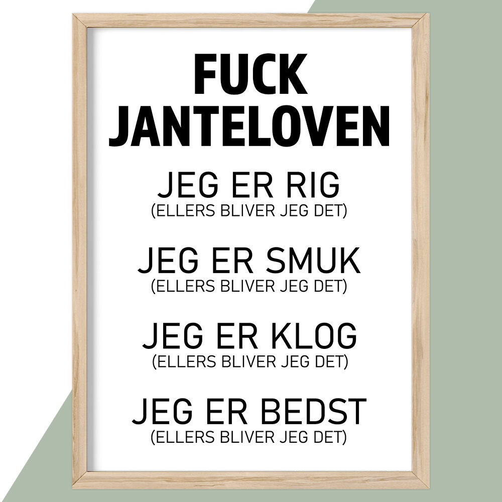 Plakat - plakater - stort udvalg hos Hjemlux.dk
