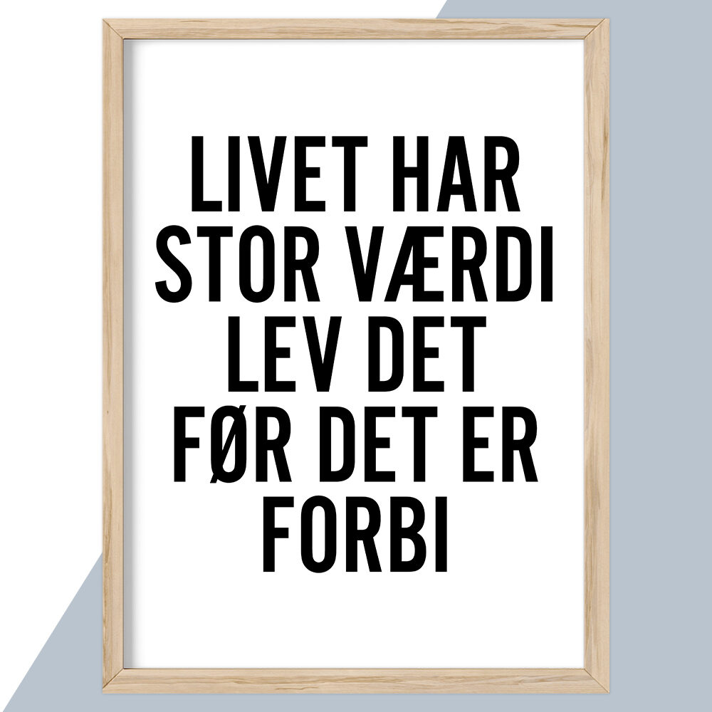 Plakat - plakater - stort udvalg hos Hjemlux.dk