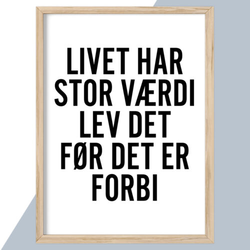 Plakat - plakater - stort udvalg hos Hjemlux.dk
