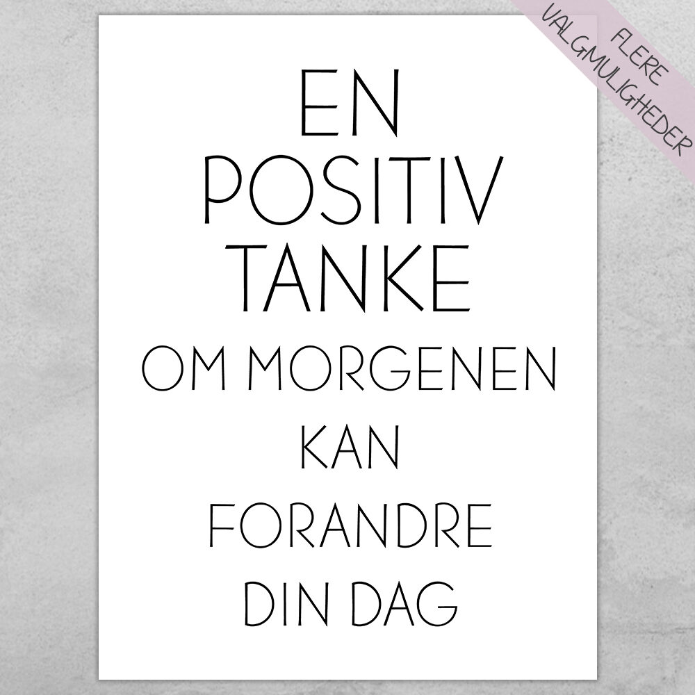 Plakat - plakater - stort udvalg hos Hjemlux.dk