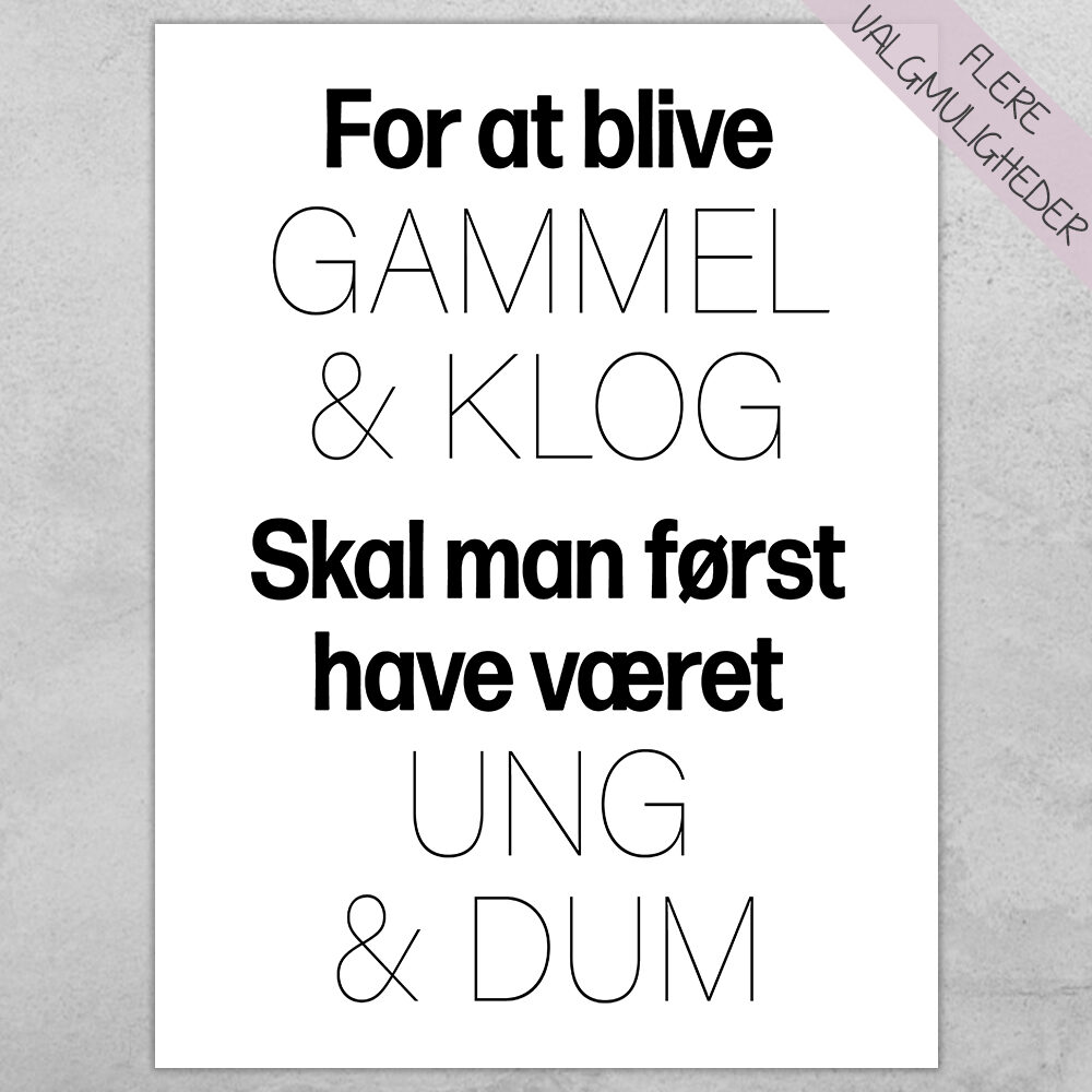 Plakat - plakater - stort udvalg hos Hjemlux.dk