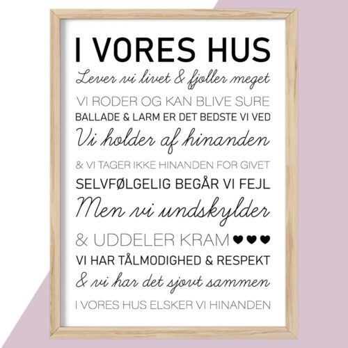 Plakat - plakater - stort udvalg hos Hjemlux.dk