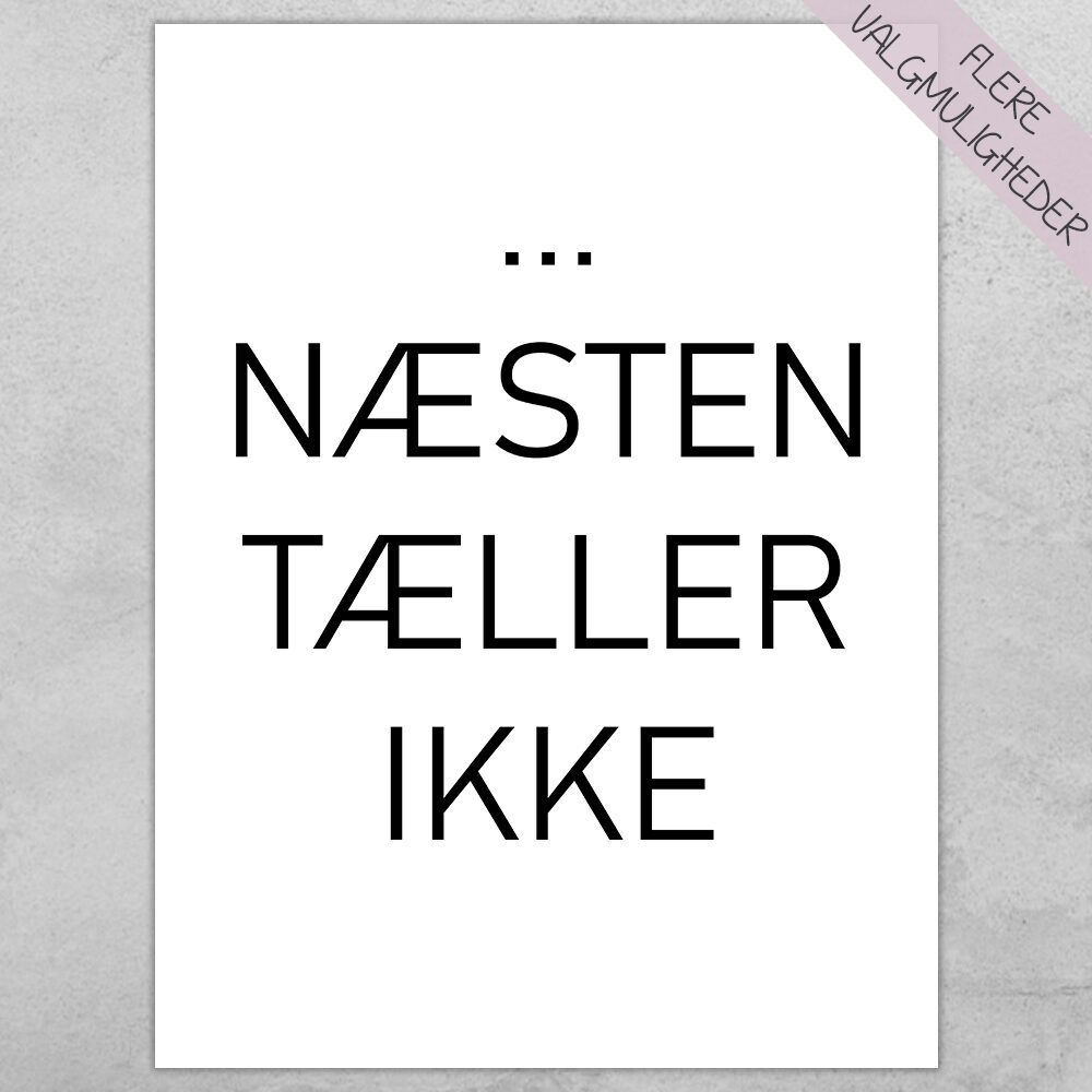 Plakat - plakater - stort udvalg hos Hjemlux.dk