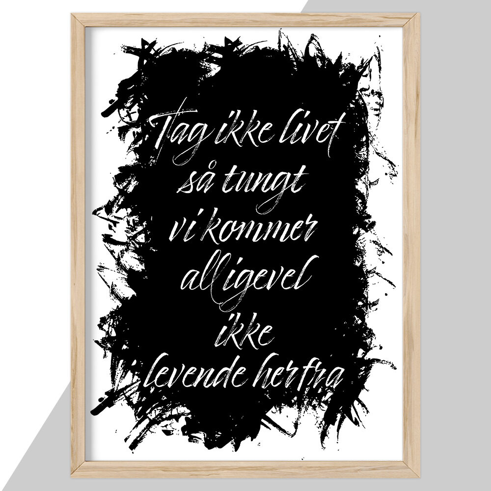 Plakat - plakater - stort udvalg hos Hjemlux.dk