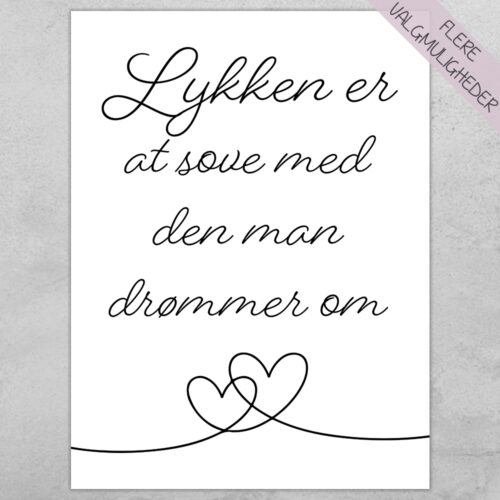 Plakat - plakater - stort udvalg hos Hjemlux.dk
