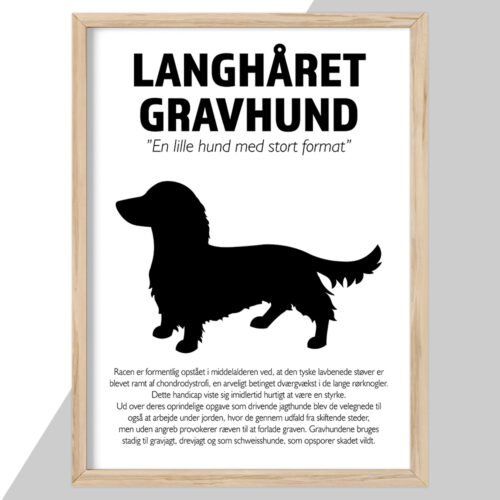 Plakat - personlige hunde plakater - stort udvalg hos Hjemlux.dk