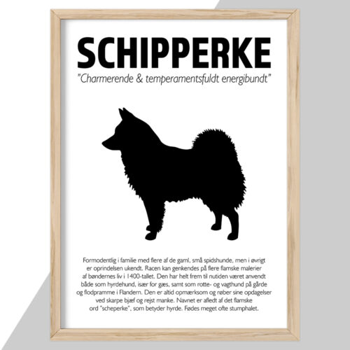 Plakat - personlige hunde plakater - stort udvalg hos Hjemlux.dk