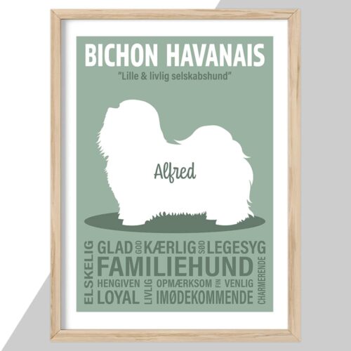 Plakat - personlige hunde plakater - stort udvalg hos Hjemlux.dk