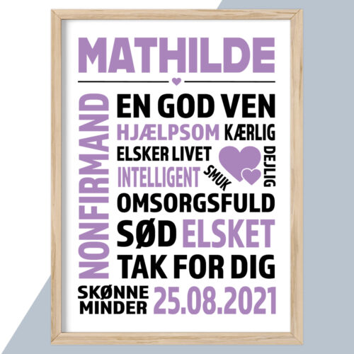 Plakat - personlige plakater - plakater - stort udvalg hos Hjemlux.dk