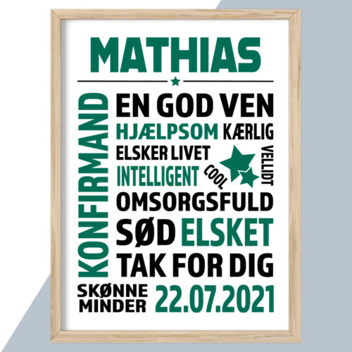 Plakat - personlige plakater - plakater - stort udvalg hos Hjemlux.dk