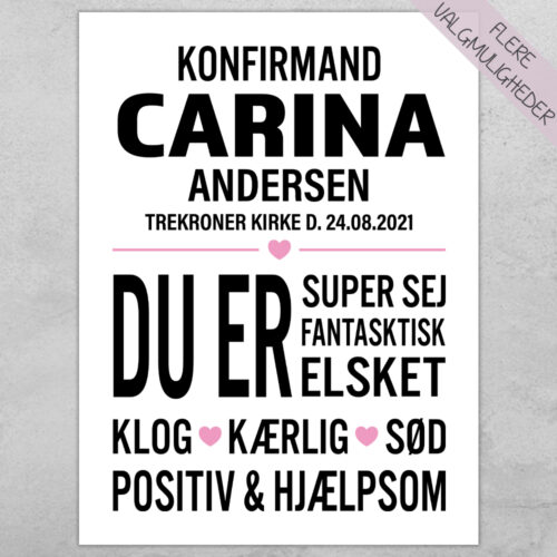 Plakat - personlige plakater - plakater - stort udvalg hos Hjemlux.dk