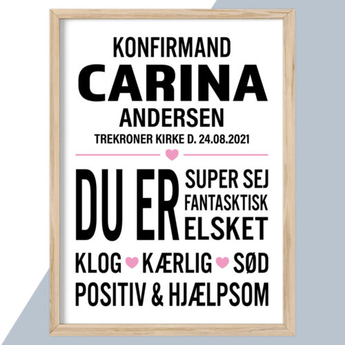 Plakat - personlige plakater - plakater - stort udvalg hos Hjemlux.dk