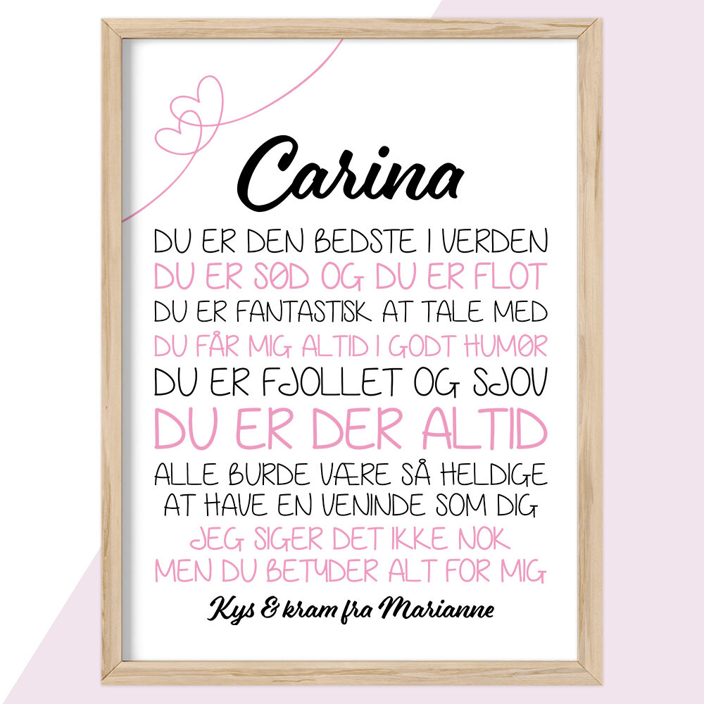 Plakat - personlige plakater - plakater - stort udvalg hos Hjemlux.dk