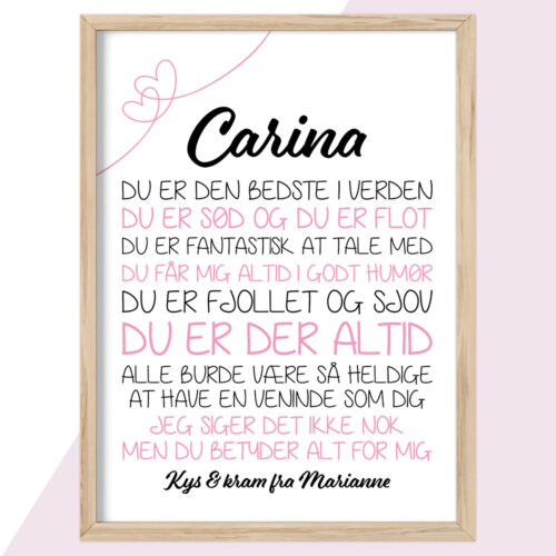 Plakat - personlige plakater - plakater - stort udvalg hos Hjemlux.dk