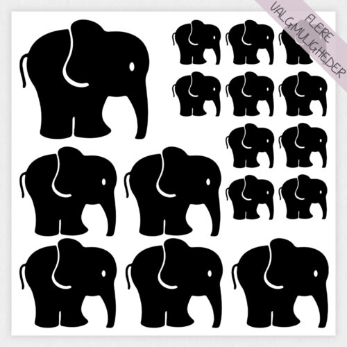 Wallstickers - ministickers - stort udvalg hos Hjemlux.dk