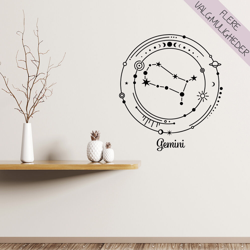 Stjernetegns wallstickers