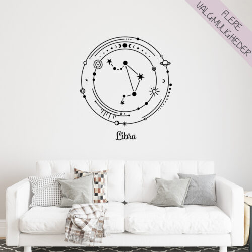 Stjernetegns wallstickers