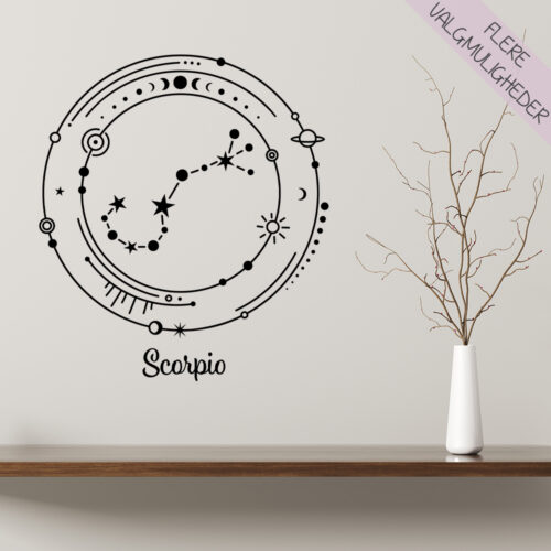 Stjernetegns wallstickers