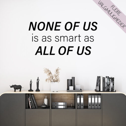 Wallstickers - stort udvalg hos Hjemlux.dk