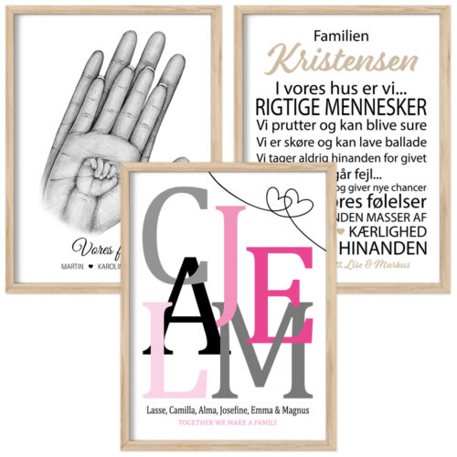 Plakater til kærester og par