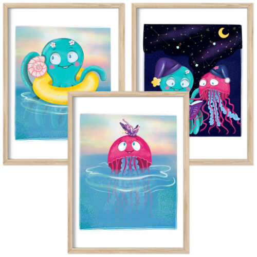 My Ocean Friends plakater