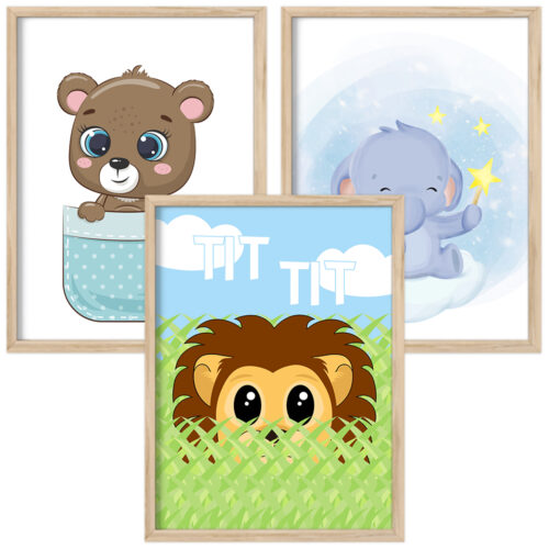 Plakat-serier til børn