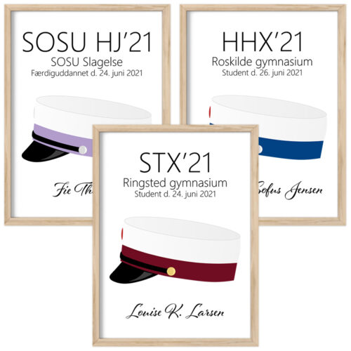 Plakater til student