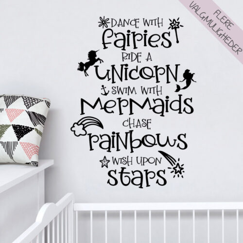 Wallstickers - stort udvalg hos Hjemlux.dk