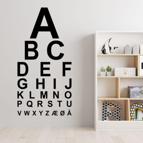 ABC #1 | wallsticker